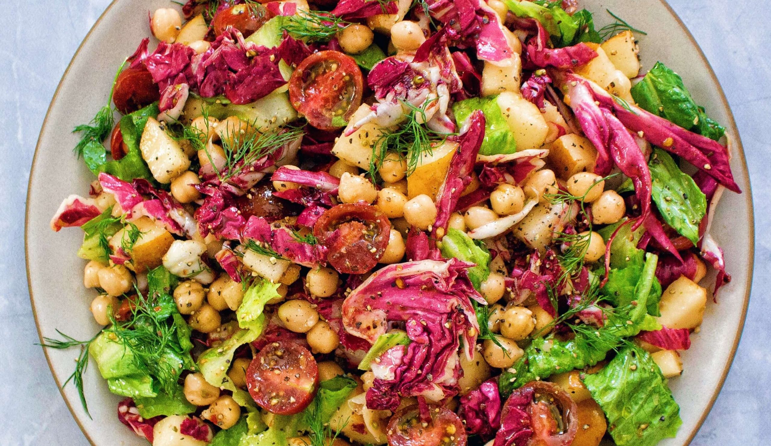 Crunchy Chopped Salad With Pears - USA Pears